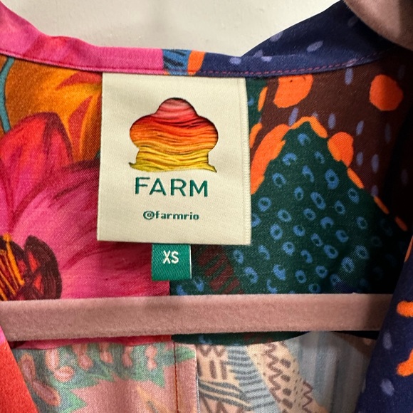 Farm Rio silk top - Picture 5 of 8